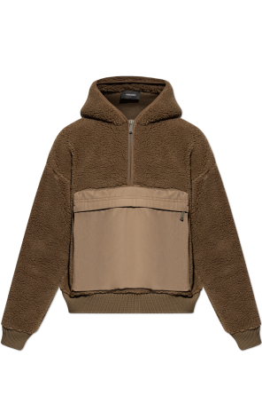 American Vintage Furry sweatshirt with logo patch | Men's | Vitkac